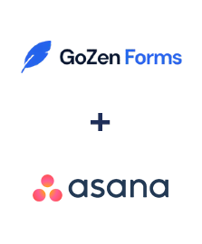 Einbindung von GoZen Forms und Asana