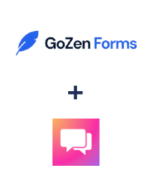 Einbindung von GoZen Forms und ClickSend