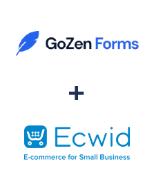 Einbindung von GoZen Forms und Ecwid