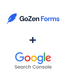 Einbindung von GoZen Forms und Google Search Console