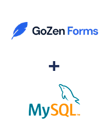 Einbindung von GoZen Forms und MySQL