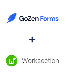 Einbindung von GoZen Forms und Worksection