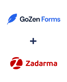 Einbindung von GoZen Forms und Zadarma