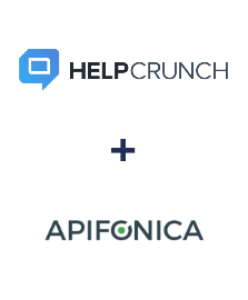 Einbindung von HelpCrunch und Apifonica