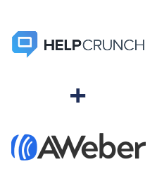 Einbindung von HelpCrunch und AWeber