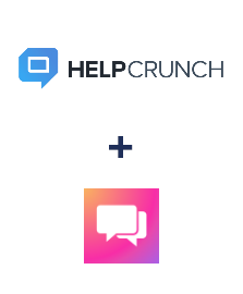 Einbindung von HelpCrunch und ClickSend