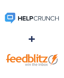 Einbindung von HelpCrunch und FeedBlitz