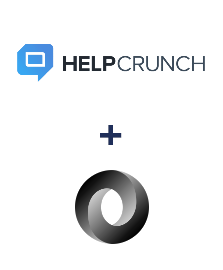Einbindung von HelpCrunch und JSON