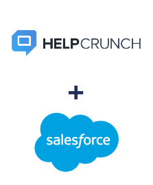 Einbindung von HelpCrunch und Salesforce CRM