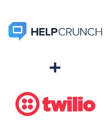Einbindung von HelpCrunch und Twilio