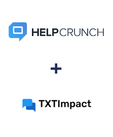 Einbindung von HelpCrunch und TXTImpact