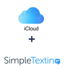 Einbindung von iCloud und SimpleTexting