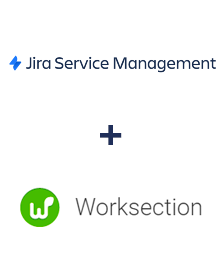 Einbindung von Jira Service Management und Worksection