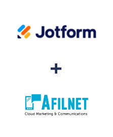 Einbindung von Jotform und Afilnet