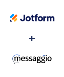 Einbindung von Jotform und Messaggio