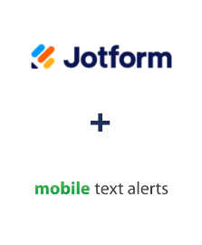 Einbindung von Jotform und Mobile Text Alerts