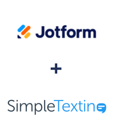 Einbindung von Jotform und SimpleTexting
