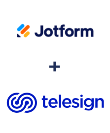 Einbindung von Jotform und Telesign