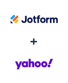 Einbindung von Jotform und Yahoo!