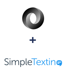 Einbindung von JSON und SimpleTexting