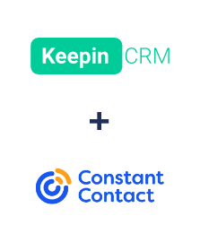 Einbindung von KeepinCRM und Constant Contact