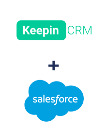 Einbindung von KeepinCRM und Salesforce CRM