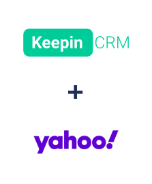 Einbindung von KeepinCRM und Yahoo!