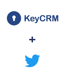 Einbindung von KeyCRM und Twitter