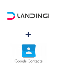 Einbindung von Landingi und Google Contacts