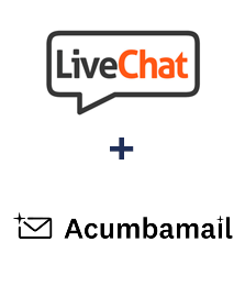 Einbindung von LiveChat und Acumbamail
