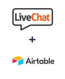 Einbindung von LiveChat und Airtable