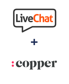 Einbindung von LiveChat und Copper