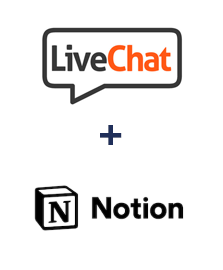 Einbindung von LiveChat und Notion