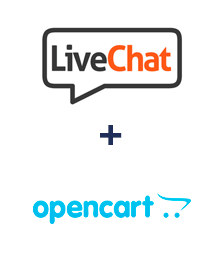 Einbindung von LiveChat und Opencart