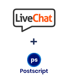 Einbindung von LiveChat und Postscript