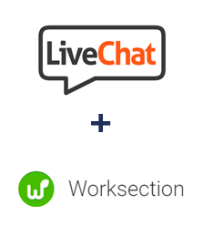 Einbindung von LiveChat und Worksection