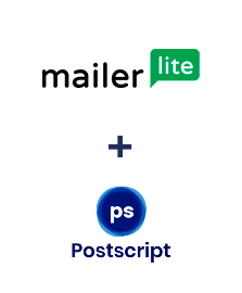 Einbindung von MailerLite und Postscript