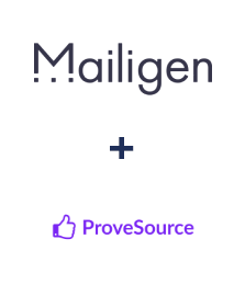 Einbindung von Mailigen und ProveSource