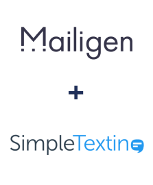 Einbindung von Mailigen und SimpleTexting