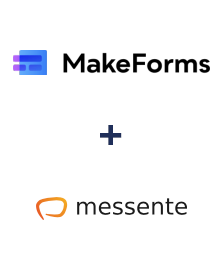 Einbindung von MakeForms und Messente