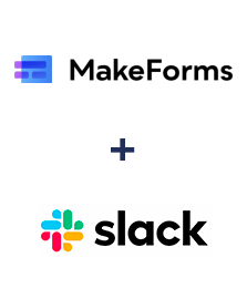 Einbindung von MakeForms und Slack