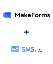 Einbindung von MakeForms und SMS.to