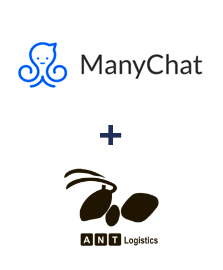 Einbindung von ManyChat und ANT-Logistics