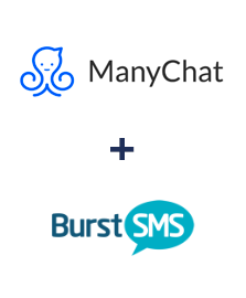 Einbindung von ManyChat und Burst SMS