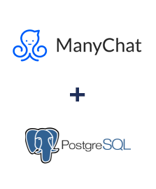 Einbindung von ManyChat und PostgreSQL