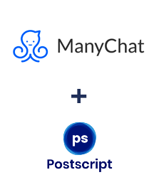 Einbindung von ManyChat und Postscript