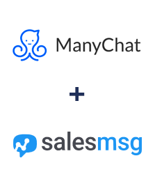Einbindung von ManyChat und Salesmsg