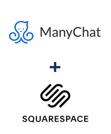 Einbindung von ManyChat und Squarespace