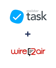 Einbindung von MeisterTask und Wire2Air