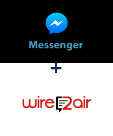 Einbindung von Facebook Messenger und Wire2Air